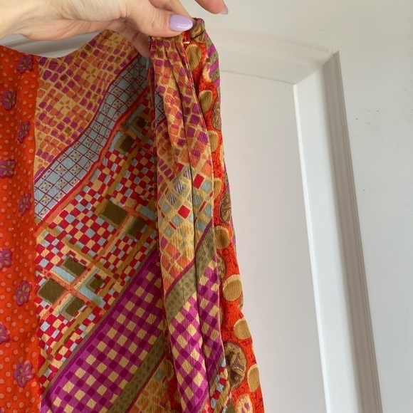 Y2K Boho Print Mini dress - S - Picture 3 of 6